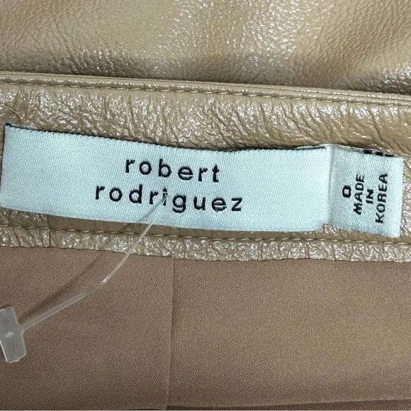 Robert Rodriguez Faux Leather Pencil Skirt - Picture 8 of 12